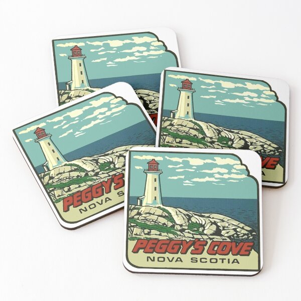 Item preview, Peggys Cove Nova Scotia Vintage Travel Decal designed and sold by hilda74.