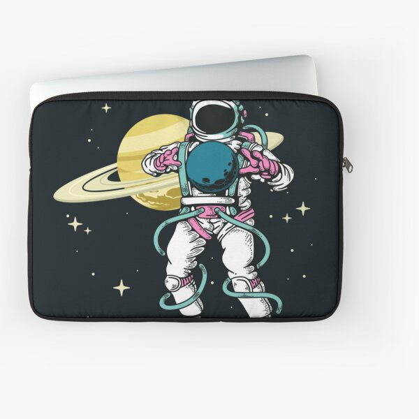 Astronaut in space Laptop Sleeve