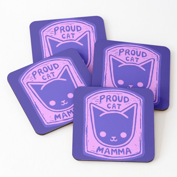 Item preview, Proud Cat Mamma - Purple Design designed and sold by Crasharoo.