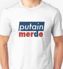 Putain, Merde Slim Fit T-Shirt