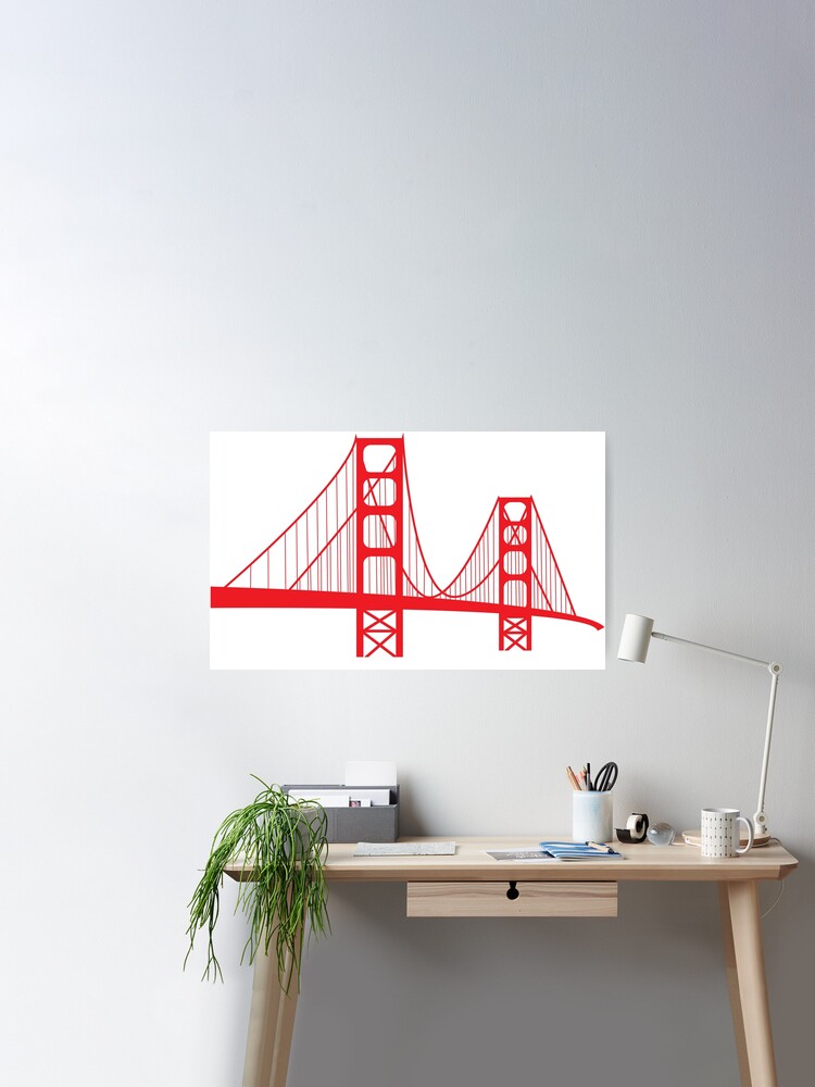 zozo-shop Vintage Sunset San Francisco, Retro Golden Gate Bridge Silhouette Hoodie