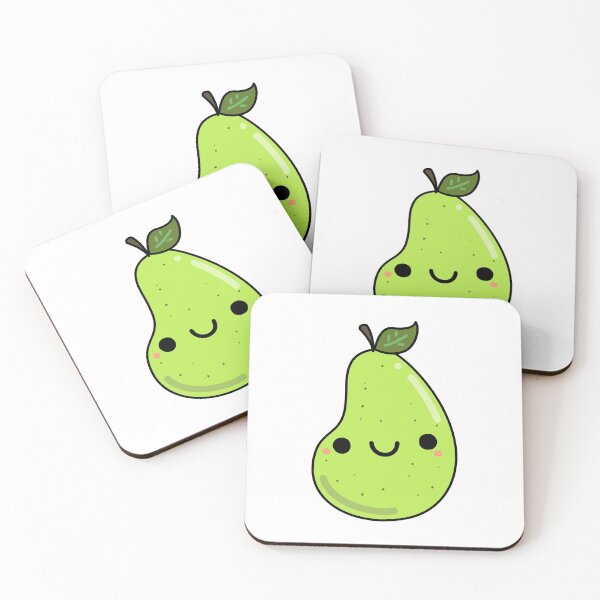 Item preview, Kawaii Pear Fruit designed and sold by kawaiilife.