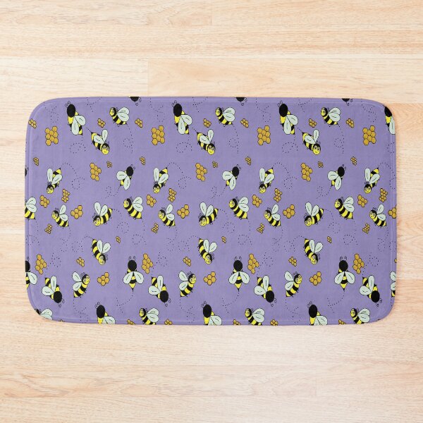 Item preview, Bumble Bee and Honey Comb Purple designed and sold by FloWynn.