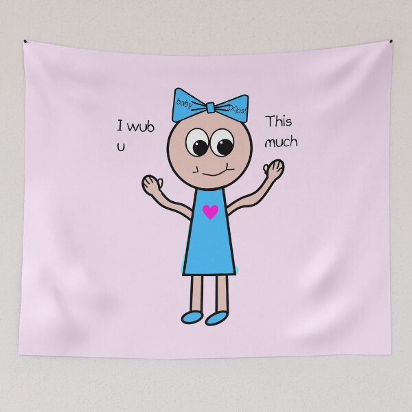 Item preview, Baby Oops! I wub you this much designed and sold by CRHerrera.