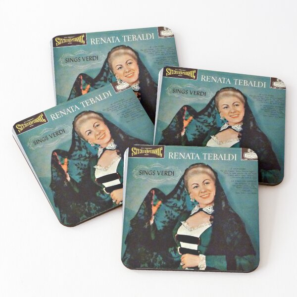 Item preview,   Stereophonic, Renata Tebaldi, Tebaldi, opera, soprano, London, Italy, Diva, Classical, Sings Verdi, Sings, Verdi, designed and sold by Vintaged.