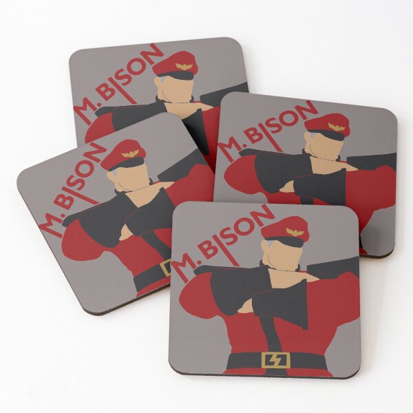 Item preview, M. Bison SFV Minimalist Vector Trace designed and sold by CyanOhm.