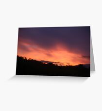 Shropshire Sunset Greeting Card