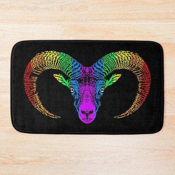Item preview, Rainbow Bighorn Sheep designed and sold by Child of the Corn Designs.