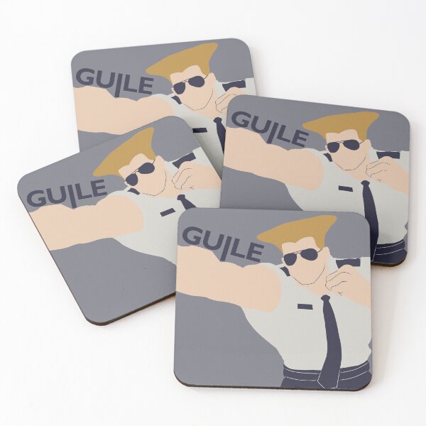 Item preview, Guile SFV Minimalist Vector Trace designed and sold by CyanOhm.