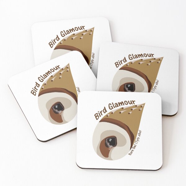 Item preview, Barn Owl (Large Text) designed and sold by BirdGlamour.