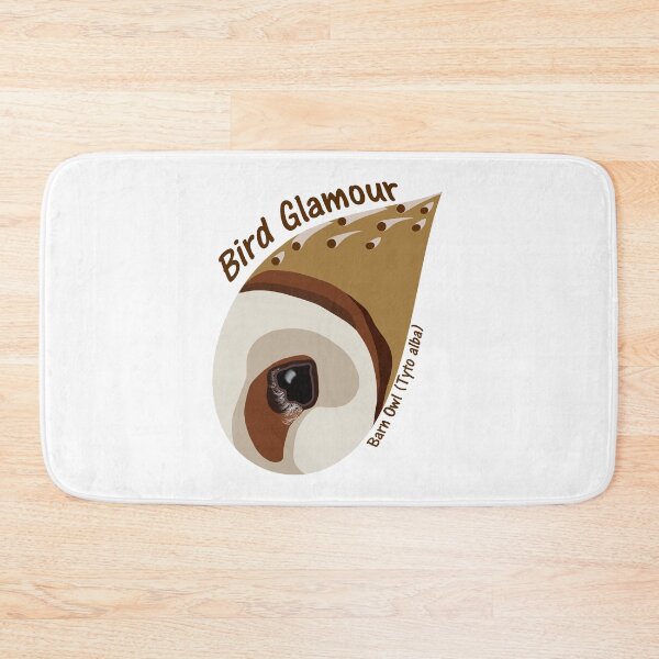 Item preview, Barn Owl (Large Text) designed and sold by BirdGlamour.