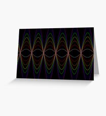 Rainbow Graphs- Where Maths Meets Art Grußkarte