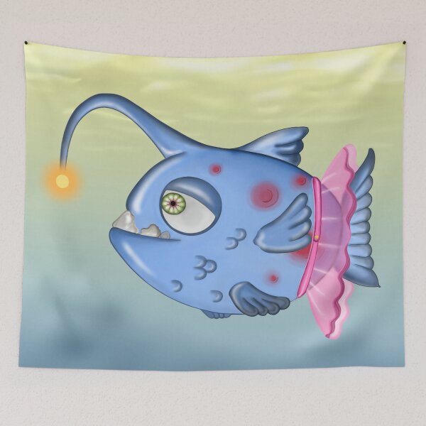 Item preview, Anglerfish in a Tutu designed and sold by DinkumDoodles.