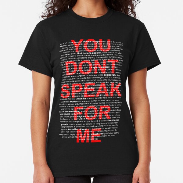You Dont Speak For Me Black Classic T-Shirt