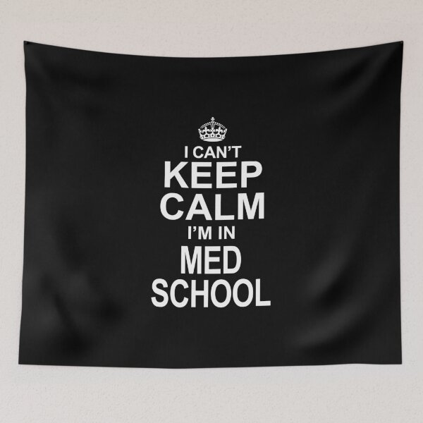 Item preview, I Can't Keep Calm I'm in Med School Funny Pre-Med print designed and sold by nikkidawn74.