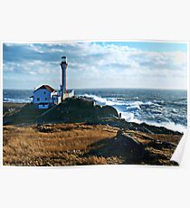 A Gusty Day at the Cape Poster