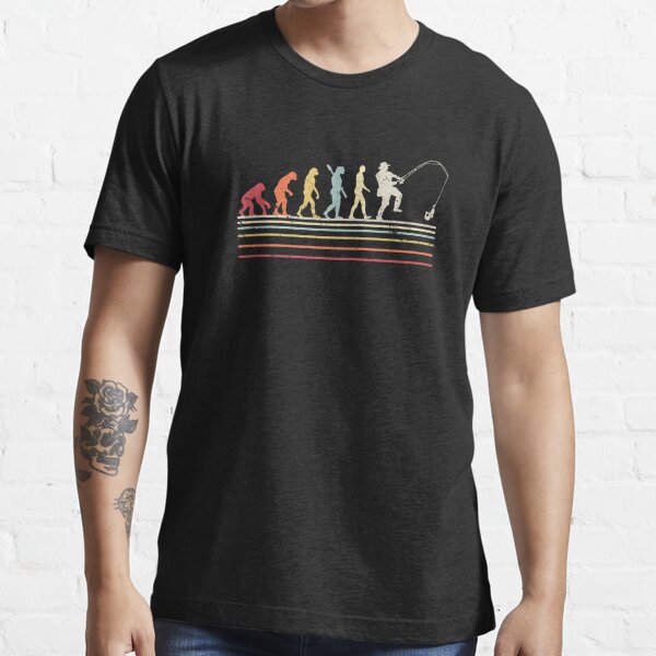Evolution of Fishing' Men's T-Shirt
