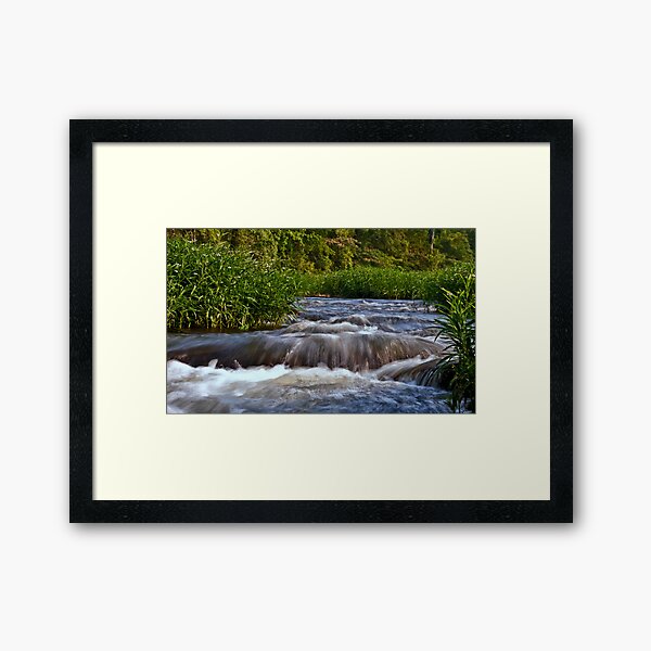A River Runs Through It Framed Art Print