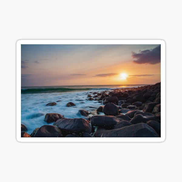 Item preview, Burleigh Heads Sunrise Glory designed and sold by Dean Prowd Panoramic Photography.