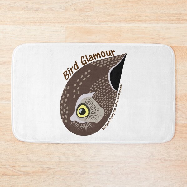 Item preview, Northern Pygmy-Owl (Large Text) designed and sold by BirdGlamour.
