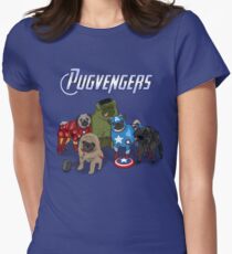 The Pugvengers Women's Fitted T-Shirt