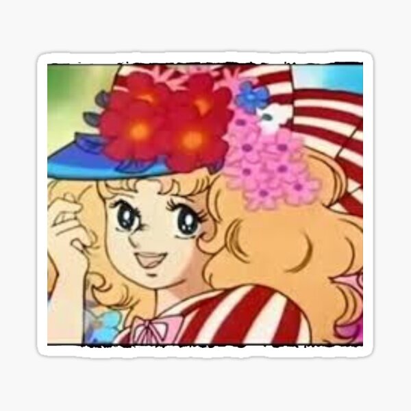 Candy Candy Cartoon Anime Sticker for Sale by MyStudioDesigns