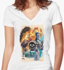 Die Venture Bros. Tailliertes T-Shirt mit V-Ausschnitt