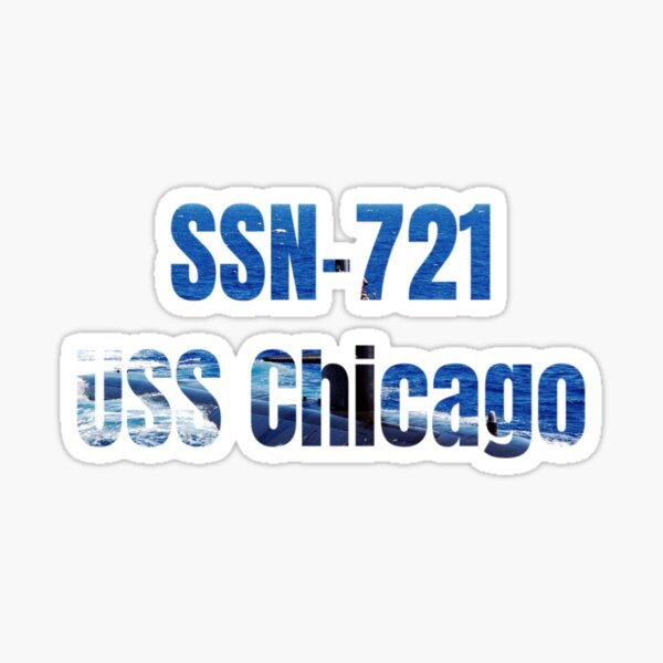 USS CHICAGO SSN 721 Street Sign us navy ship veteran sailor gift 