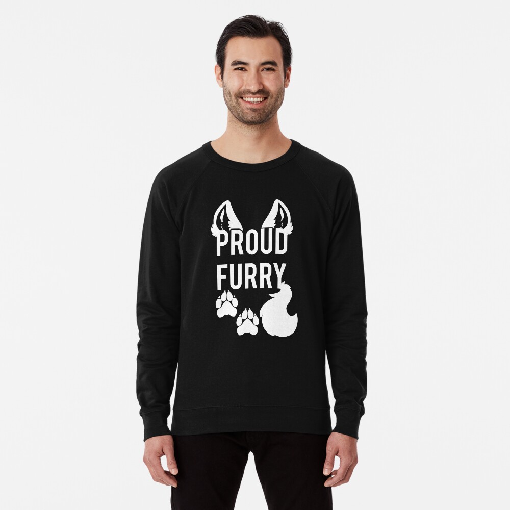 Proud furry hoodie sales