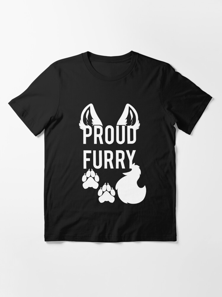 Proud Furry T Shirt By 8bit Paws Redbubble 