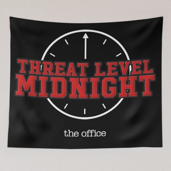 Item preview, Threat Level Midnight designed and sold by Flakey-.
