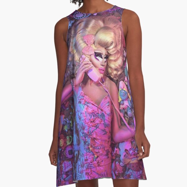 Calling U A-Line Dress