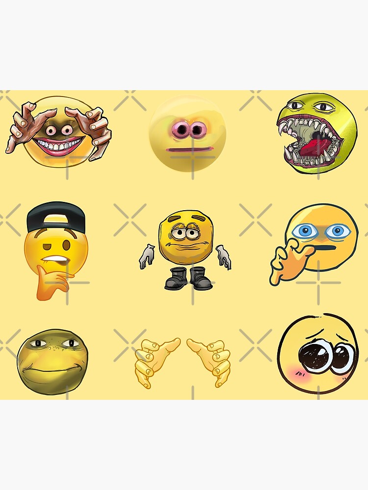 Cursed Emoji Pack Greeting Card for Sale by 45seals