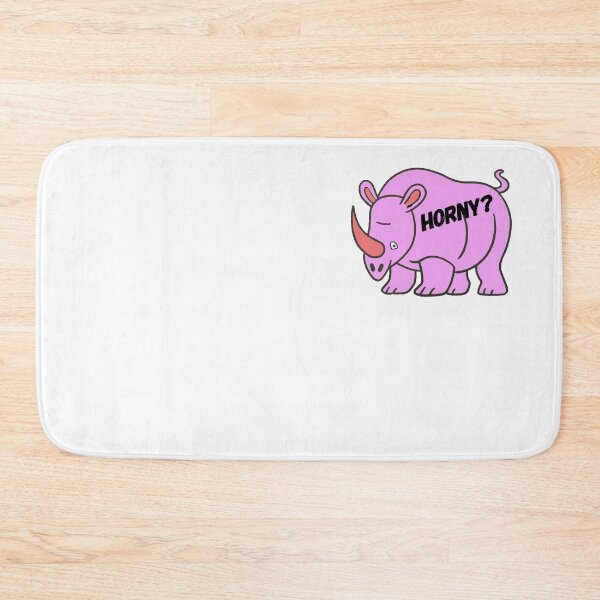 Item preview, Horny?  Horny Rhino.  designed and sold by NatanDesigns.
