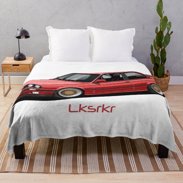 Artikelvorschau, Roter E30 im Racing-Look - Artwork entworfen und verkauft von Lksrkr.