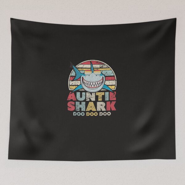Item preview, Auntie Shark Doo Doo Doo Tee  designed and sold by mediastyle2.
