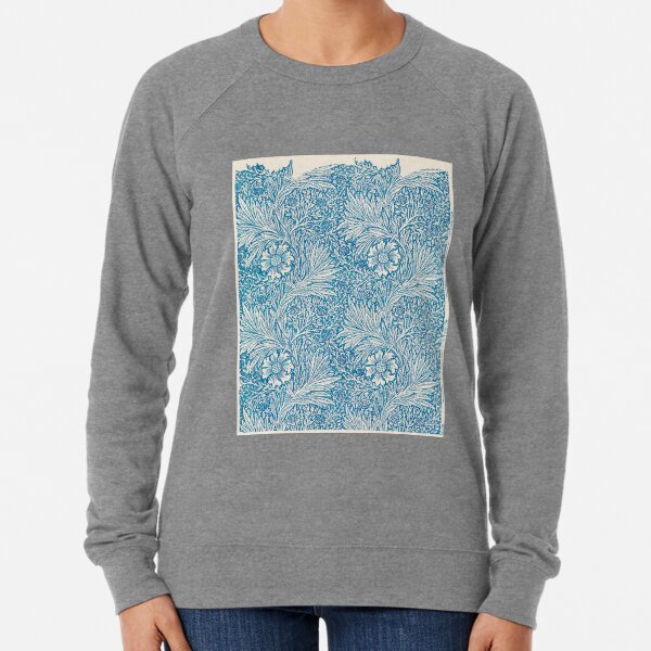 William Morris Pattern - Flowers & Leaves Lightweight Sweatshirt