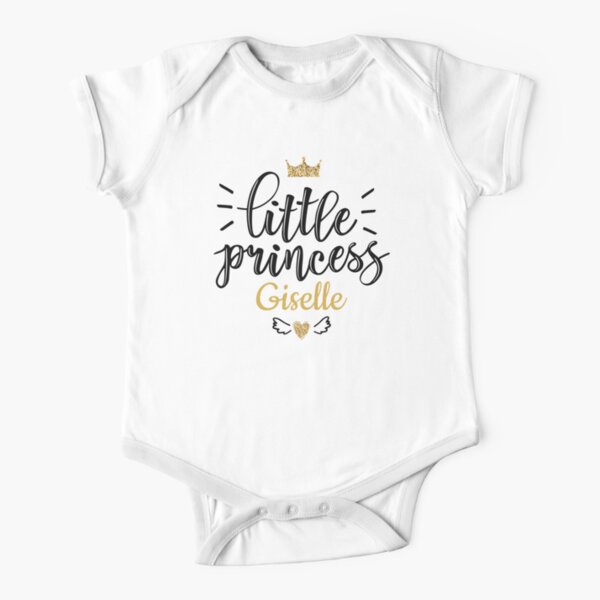 Little princess Giselle Short Sleeve Baby One-Piece