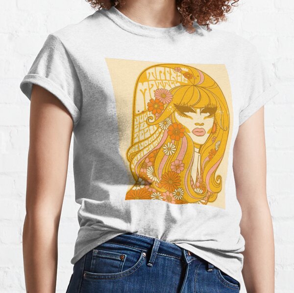 Yellow Flowers Trixie Classic T-Shirt