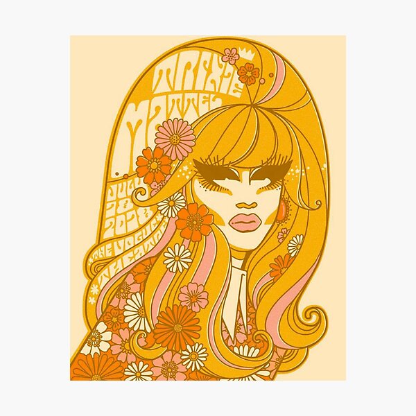 Yellow Flowers Trixie Photographic Print
