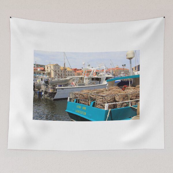 Item preview, Cray Pots on a fishing boat in Hobart, Tasmania, Australia designed and sold by Kirsten Covington.