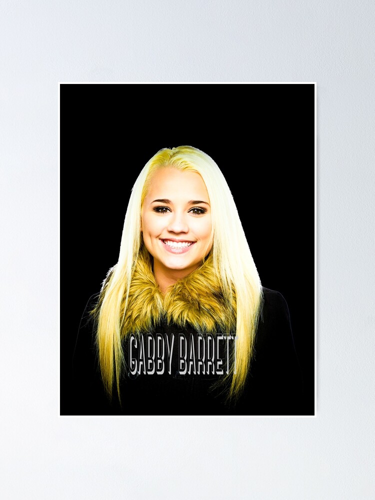  gabby barrett i hope poster by johnpoonten redbubble