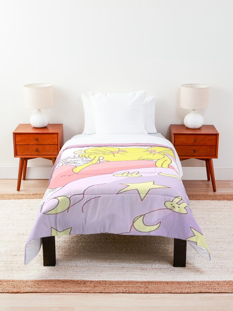 Alternate view of Sailor Moon - Play Game Usagi's Bed Comforter Comforter