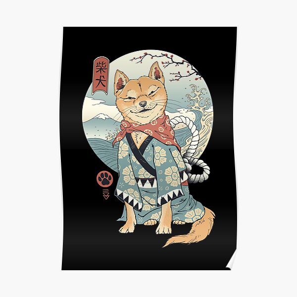 Shiba Inu Poster