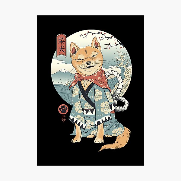 Shiba Inu Photographic Print