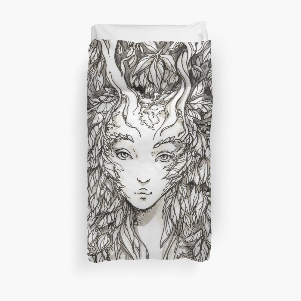 dryad - speaker of trees Duvet Cover