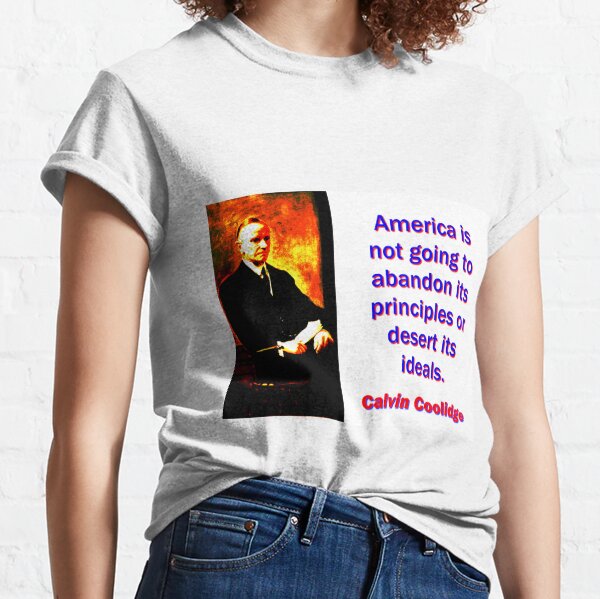 calvin coolidge t shirt