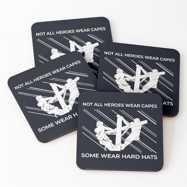 Item preview, Linemen Are Heroes designed and sold by cooldest.