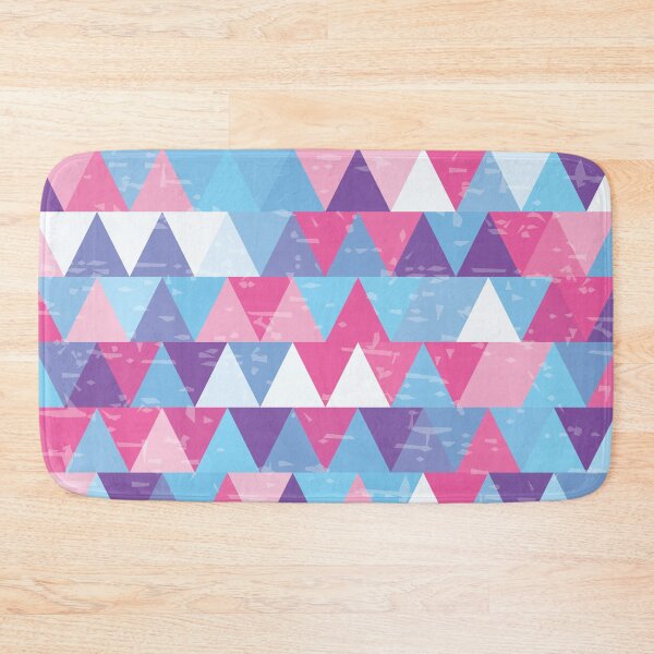 Item preview, Art illustration of abstract colorful triangle repeating pattern designed and sold by MrazTees.