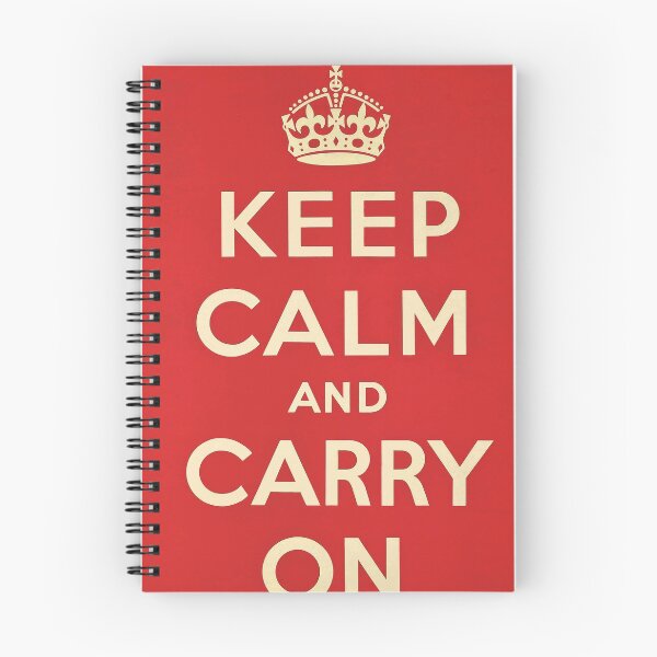 Item preview, Vintage poster - Keep calm and carry on - original reproduction designed and sold by DejaVuStudio.